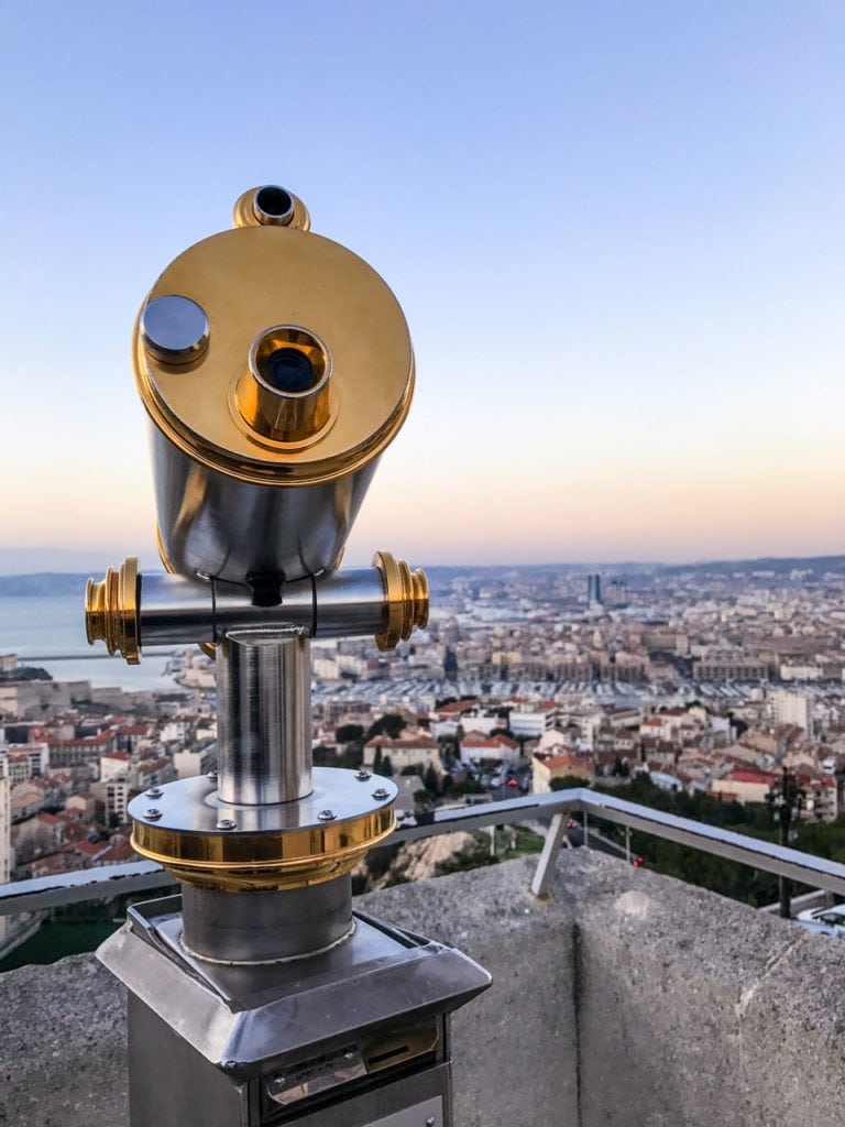 Vue de Notre-Dame de la Garde - Marseille