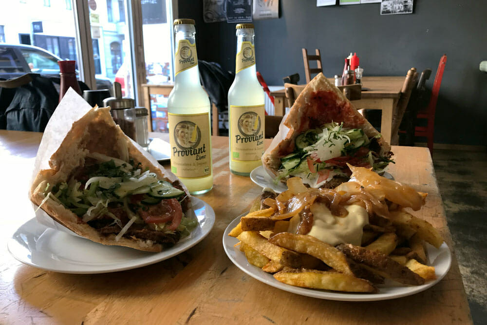 Voner -Kebab végétarien - Friedrichshain