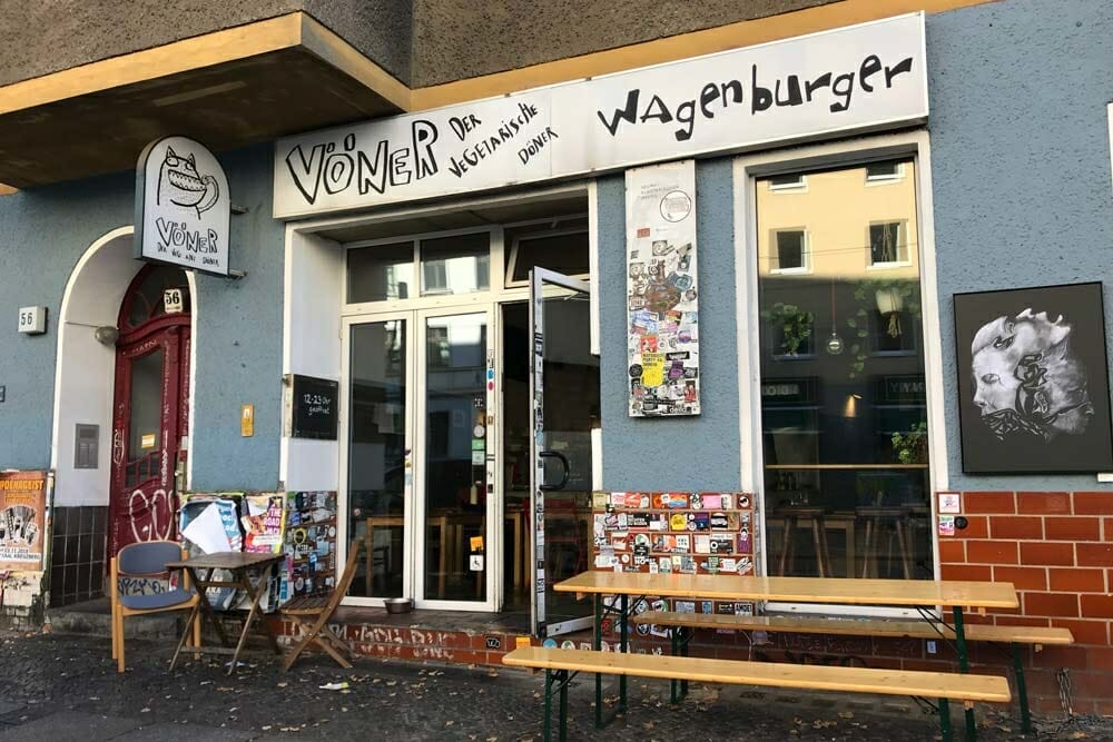 Voner -Kebab végétarien - Friedrichshain