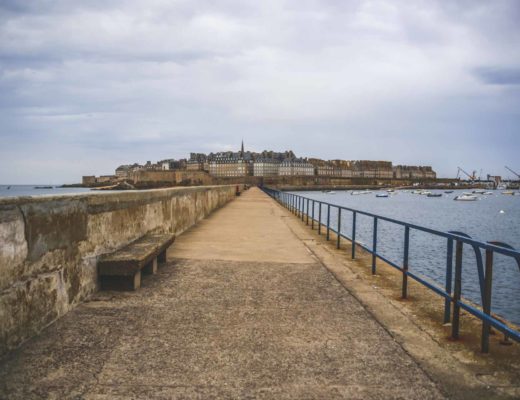 Saint-Malo - Jetée môle les noires