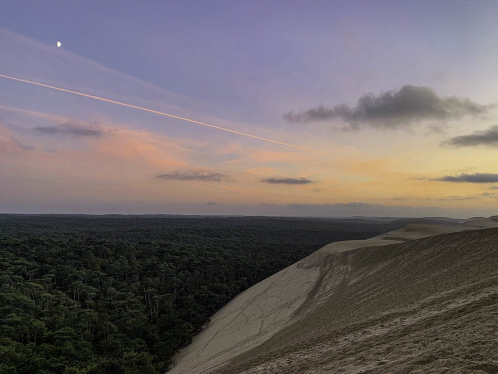 Coucher de soleil Dune du Pilat