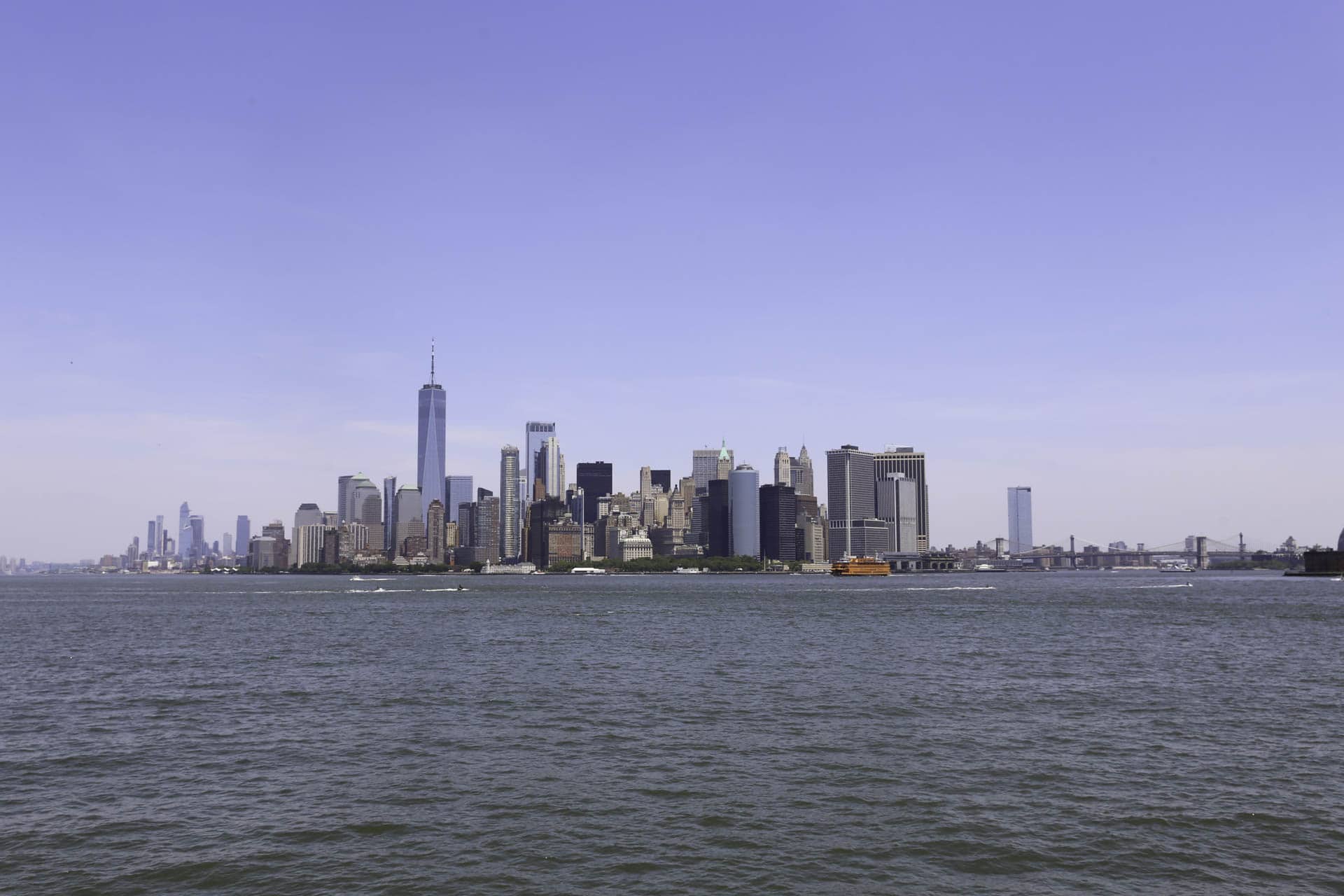 New York - Manhattan from the sea