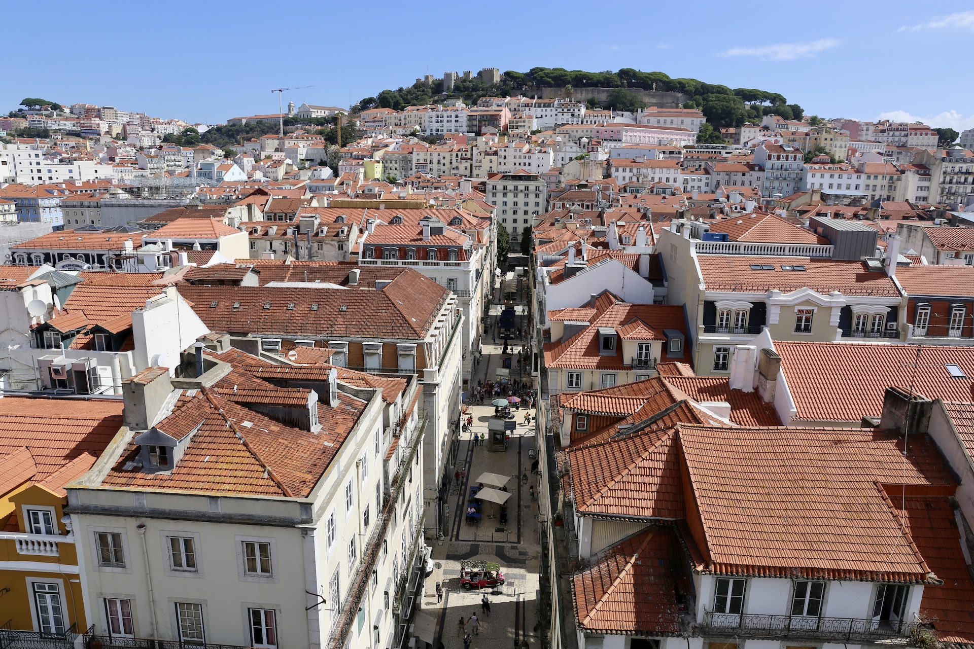 Santa Justa Lift view